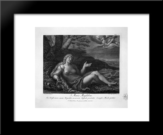 Nativity 20x24 Black Modern Wood Framed Art Print Poster by Piranesi, Giovanni Battista