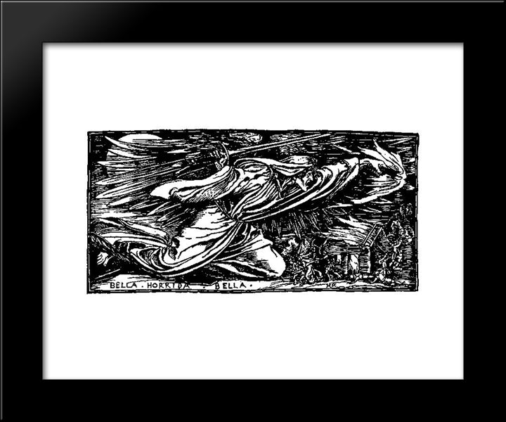 Otto Of The Silver Hand 17 20x24 Black Modern Wood Framed Art Print Poster by Pyle, Howard