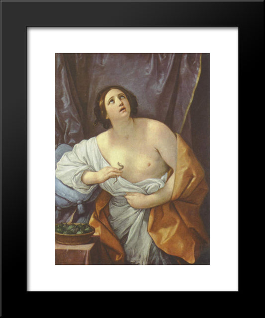 Cleopatra 20x24 Black Modern Wood Framed Art Print Poster by Reni, Guido