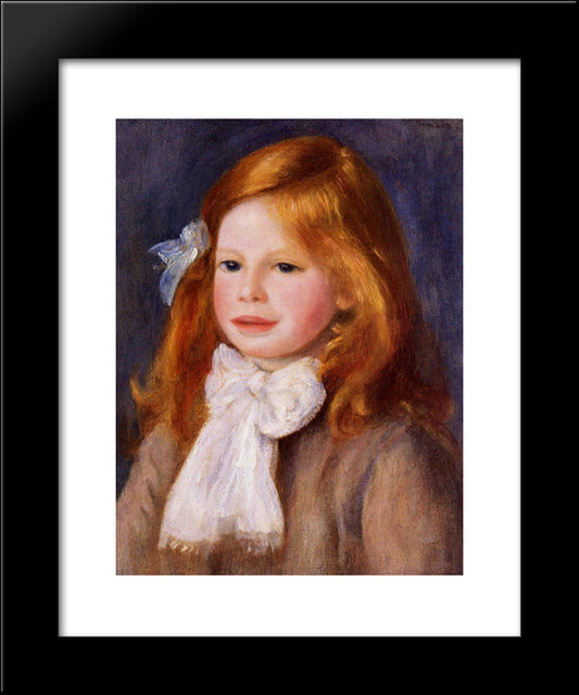 Jean Renoir 20x24 Black Modern Wood Framed Art Print Poster by Renoir, Pierre Auguste