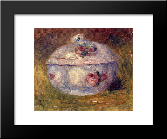 Sugar Bowl 20x24 Black Modern Wood Framed Art Print Poster by Renoir, Pierre Auguste