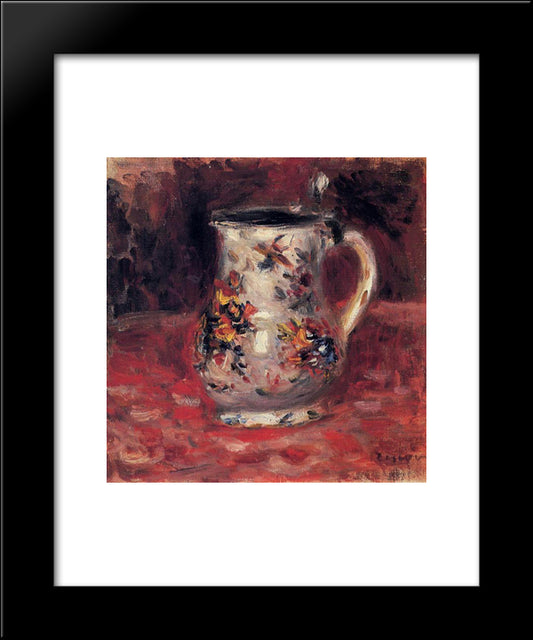 Jug 20x24 Black Modern Wood Framed Art Print Poster by Renoir, Pierre Auguste