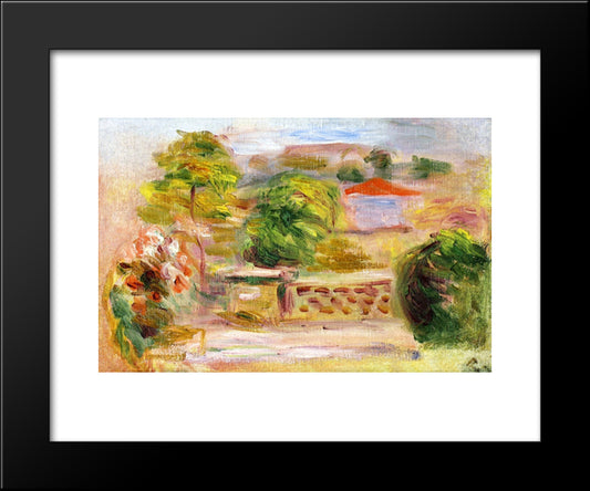 Landscape 20x24 Black Modern Wood Framed Art Print Poster by Renoir, Pierre Auguste