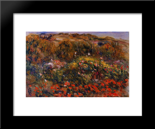 Landscape 20x24 Black Modern Wood Framed Art Print Poster by Renoir, Pierre Auguste