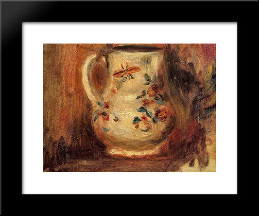 Pitcher 20x24 Black Modern Wood Framed Art Print Poster by Renoir, Pierre Auguste
