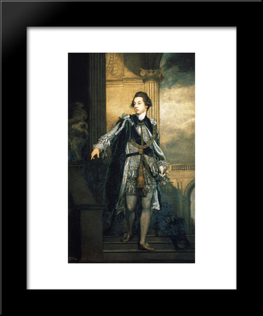 Frederick Howard, 5Th Earl Of Carlisle 20x24 Black Modern Wood Framed Art Print Poster by Reynolds, Joshua