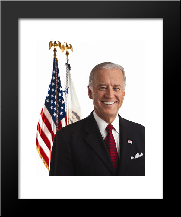 Vice President Joe Biden 20x24 Black Modern Wood Framed Art Print Poster by Library of Congress