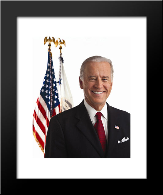Vice President Joe Biden 20x24 Black Modern Wood Framed Art Print Poster by Library of Congress