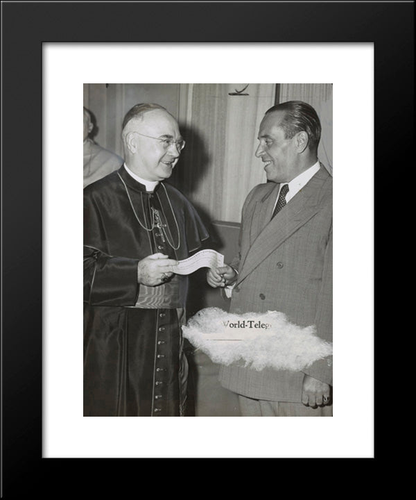 Columbian Citizen Committee 20x24 Black Modern Wood Framed Art Print Poster by Library of Congress