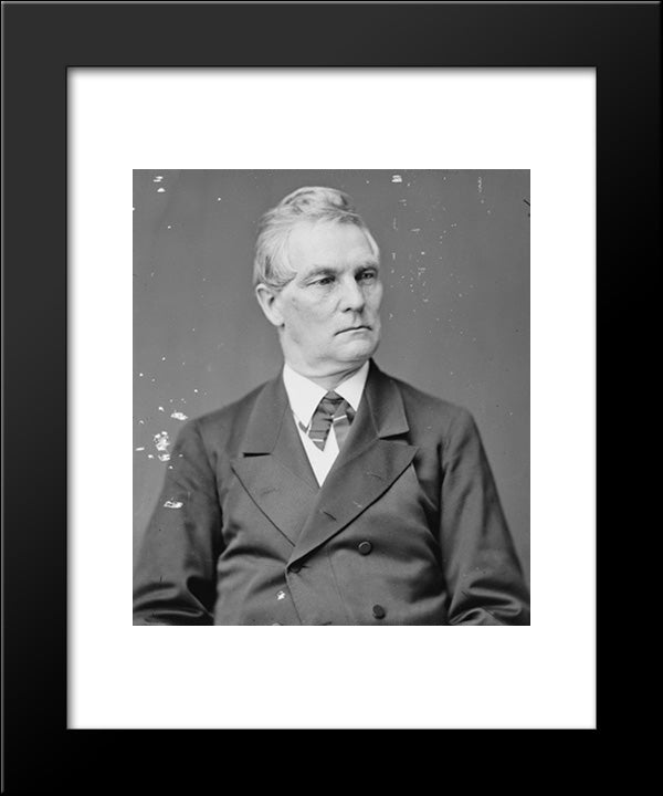Hon. Wm. A. Wheeler, Vice-President 20x24 Black Modern Wood Framed Art Print Poster by Library of Congress