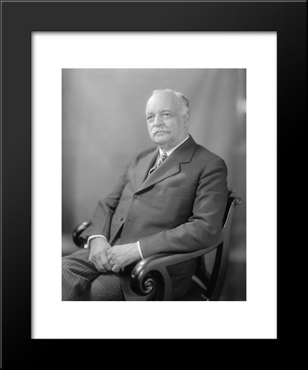 Curtis, Charles. Vice President 20x24 Black Modern Wood Framed Art Print Poster by Library of Congress
