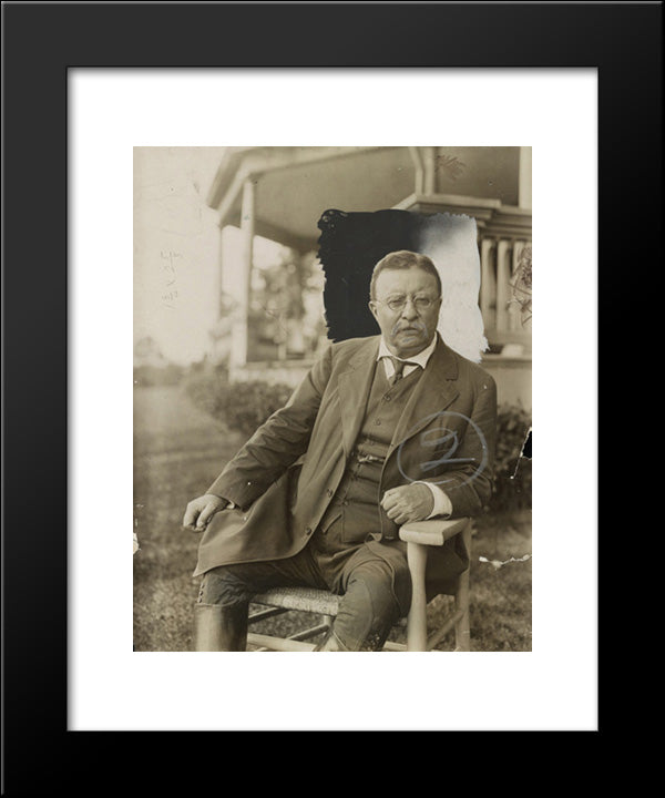 Roosevelt Of To-Day 20x24 Black Modern Wood Framed Art Print Poster by Library of Congress