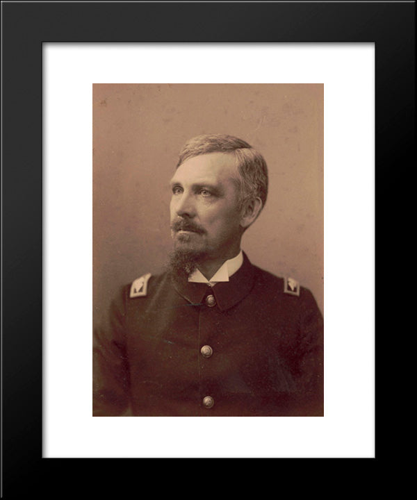 Brigadier General Scott Shipp, Superintendent Of Virginia Military Institute In Uniform 20x24 Black Modern Wood Framed Art Print Poster by Library of Congress