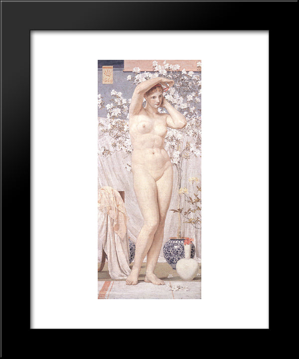 A Venus 20x24 Black Modern Wood Framed Art Print Poster by Moore, Albert Joseph