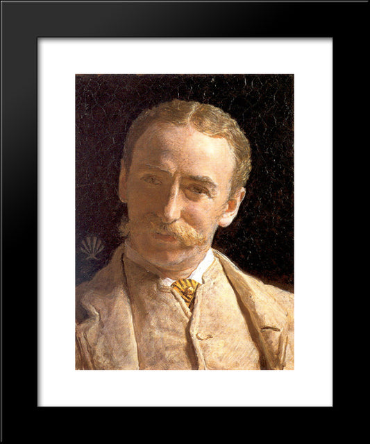 William Connal, Jr. Esq. Of Solsgirth 20x24 Black Modern Wood Framed Art Print Poster by Moore, Albert Joseph