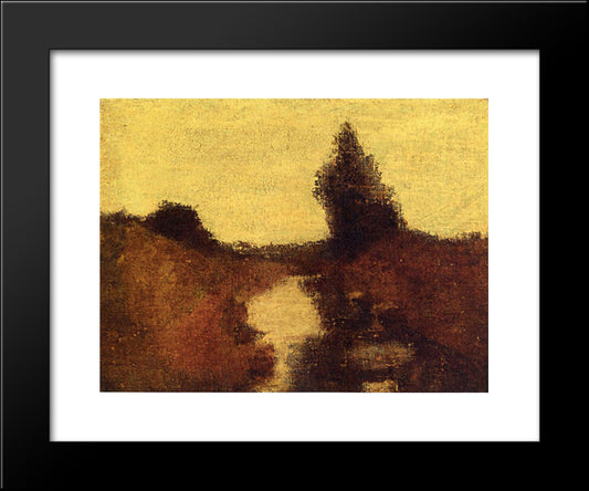 Landscape 20x24 Black Modern Wood Framed Art Print Poster by Pinkham Ryder, Albert