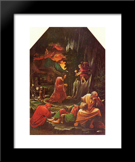 Passion Of Christ 20x24 Black Modern Wood Framed Art Print Poster by Altdorfer, Albrecht