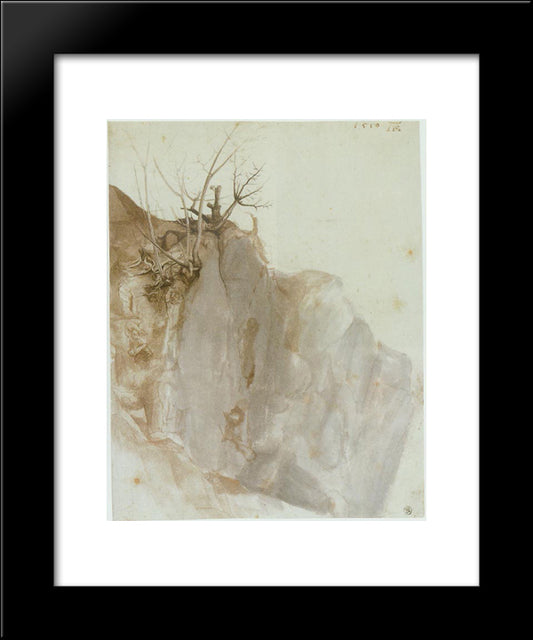 A Quarry 20x24 Black Modern Wood Framed Art Print Poster by Durer, Albrecht