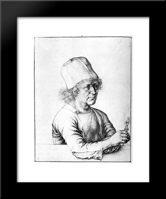 Albrech Durer The Elder 20x24 Black Modern Wood Framed Art Print Poster by Durer, Albrecht