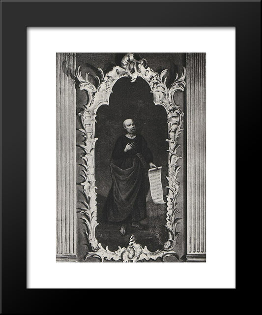 Apostol (St. Peter) 20x24 Black Modern Wood Framed Art Print Poster by Antropov, Aleksey