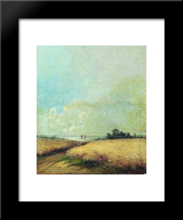 Summer 20x24 Black Modern Wood Framed Art Print Poster by Savrasov, Aleksey