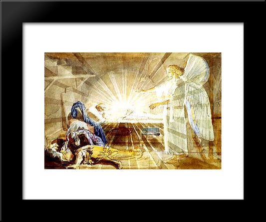 Dream Of Joseph 20x24 Black Modern Wood Framed Art Print Poster by Ivanov, Alexander