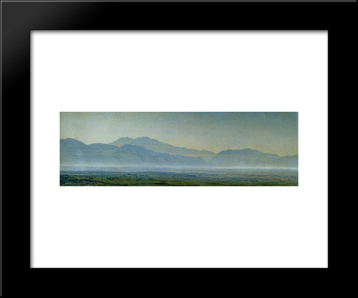 Pontian Swamps 20x24 Black Modern Wood Framed Art Print Poster by Ivanov, Alexander