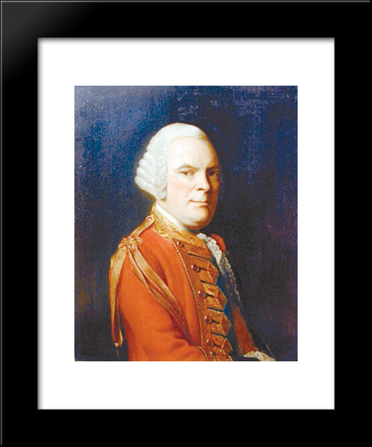 General Sir James Abercromby (Also Spelled Abercrombie) 20x24 Black Modern Wood Framed Art Print Poster by Ramsay, Allan