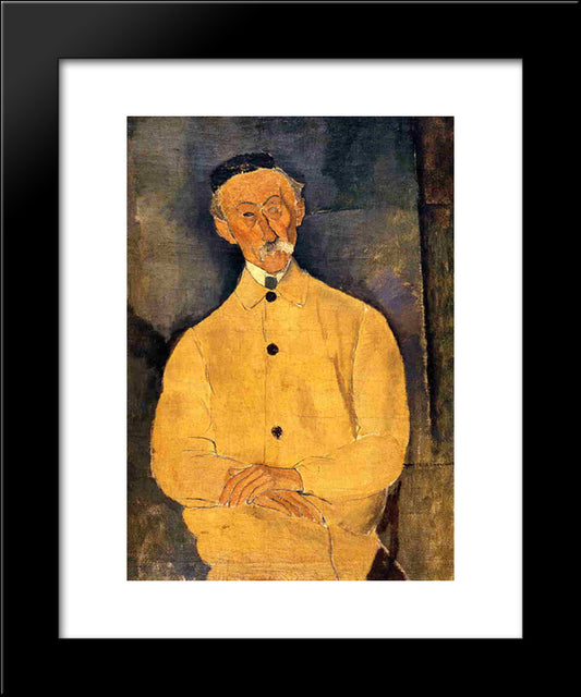 Constant Leopold 20x24 Black Modern Wood Framed Art Print Poster by Modigliani, Amedeo