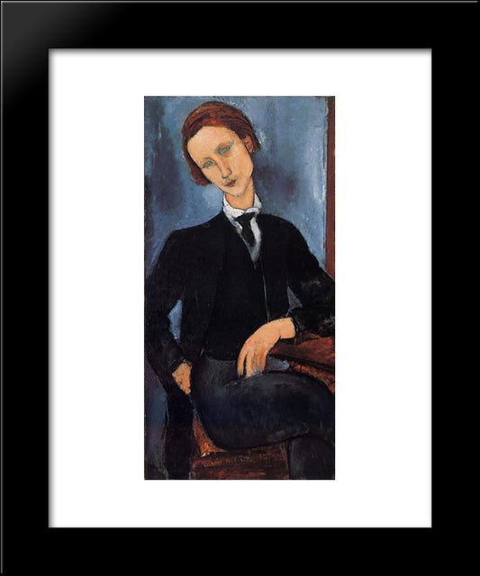 Pierre Edouard Baranowski 20x24 Black Modern Wood Framed Art Print Poster by Modigliani, Amedeo