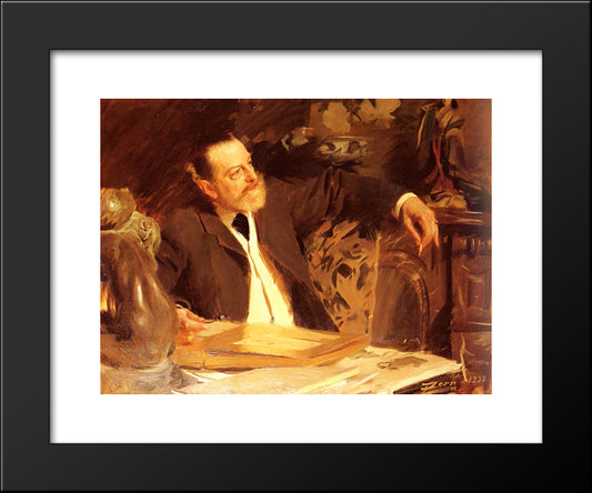 Antonin Proust 20x24 Black Modern Wood Framed Art Print Poster by Zorn, Anders