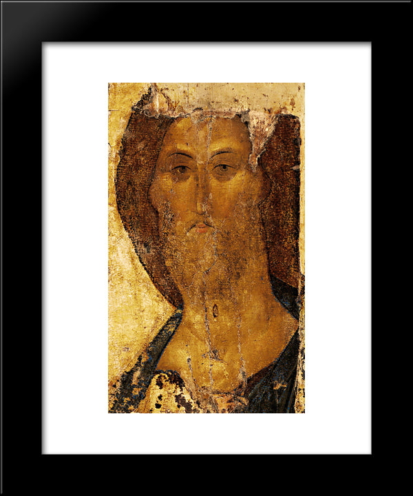 Christ As Saviour 20x24 Black Modern Wood Framed Art Print Poster by Rublev, Andrei