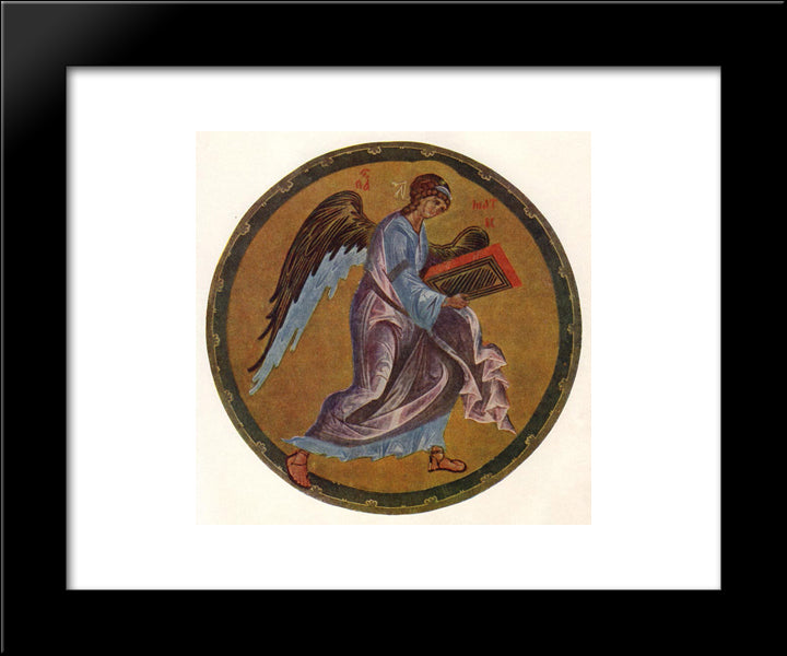 The Angel Of Matthew 20x24 Black Modern Wood Framed Art Print Poster by Rublev, Andrei