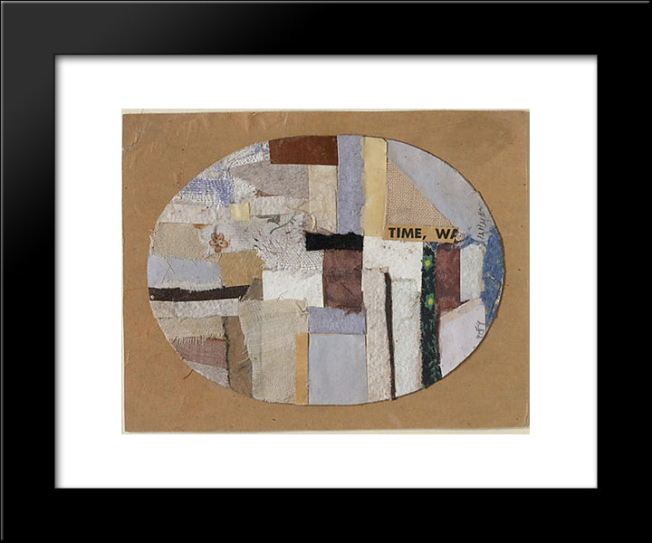 Number 159 20x24 Black Modern Wood Framed Art Print Poster by Ryan, Anne
