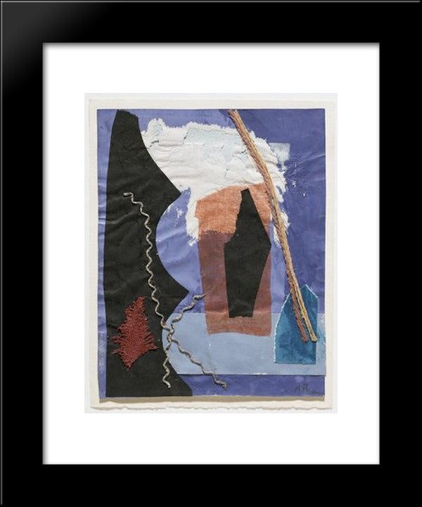 Number 226 20x24 Black Modern Wood Framed Art Print Poster by Ryan, Anne