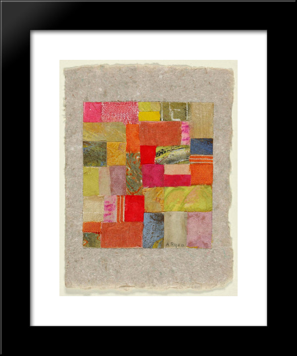 Untitled (#424) 20x24 Black Modern Wood Framed Art Print Poster by Ryan, Anne