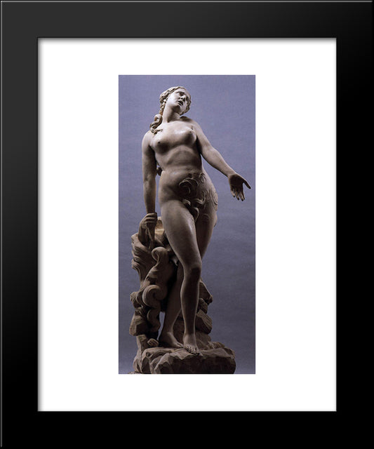 Eurydice 20x24 Black Modern Wood Framed Art Print Poster by Canova, Antonio