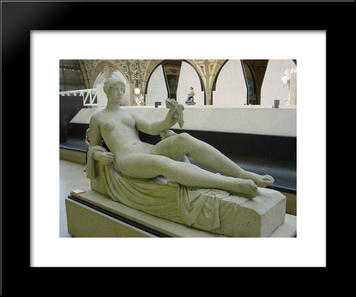 Monument A Paul Cezanne 20x24 Black Modern Wood Framed Art Print Poster by Maillol, Aristide