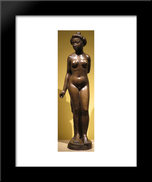 Nude (Venus) 20x24 Black Modern Wood Framed Art Print Poster by Maillol, Aristide