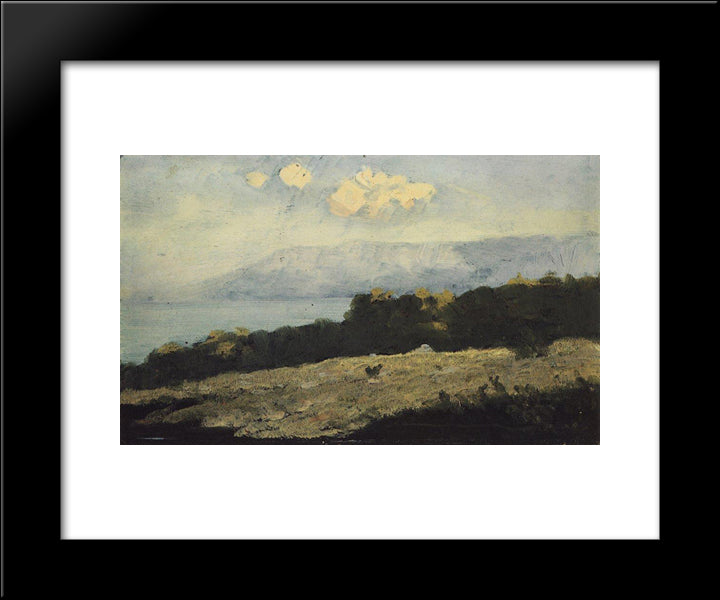 Crimea 20x24 Black Modern Wood Framed Art Print Poster by Kuindzhi, Arkhip