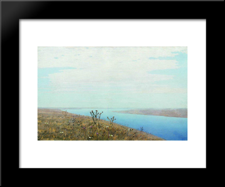 Dnieper 20x24 Black Modern Wood Framed Art Print Poster by Kuindzhi, Arkhip