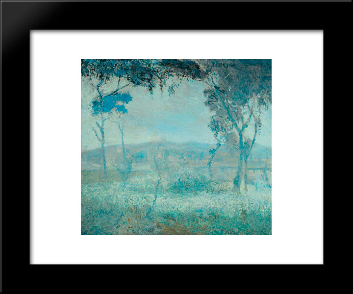 Paisaje 20x24 Black Modern Wood Framed Art Print Poster by Reveron, Armando