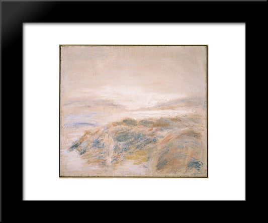 Sunrise At Ramiro Spring 20x24 Black Modern Wood Framed Art Print Poster by Reveron, Armando