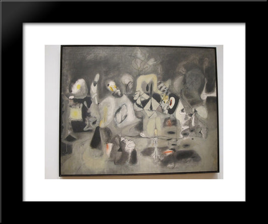 Moma 20x24 Black Modern Wood Framed Art Print Poster by Gorky, Arshile