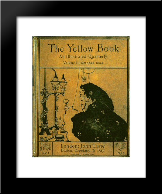 Vol .Iii 20x24 Black Modern Wood Framed Art Print Poster by Beardsley, Aubrey
