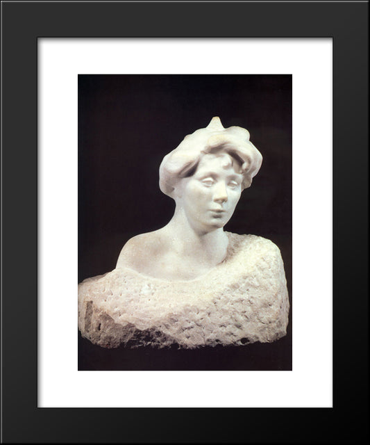 Eve Fairfax 20x24 Black Modern Wood Framed Art Print Poster by Rodin, Auguste