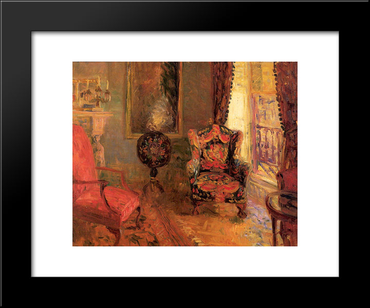 Twenty-Three Fifth Avenue, Interior 20x24 Black Modern Wood Framed Art Print Poster by Glackens, William James