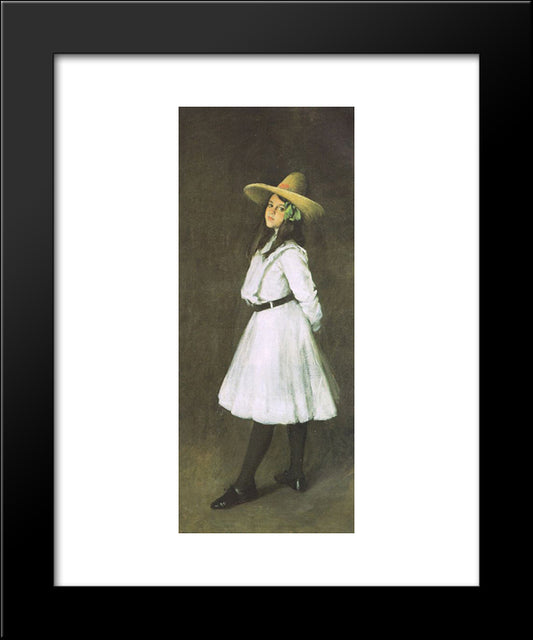 Dorothy 20x24 Black Modern Wood Framed Art Print Poster by Chase, William Merritt