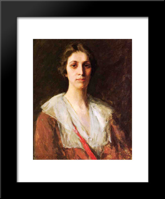 Miss Mary Margaret Sweeny 20x24 Black Modern Wood Framed Art Print Poster by Chase, William Merritt