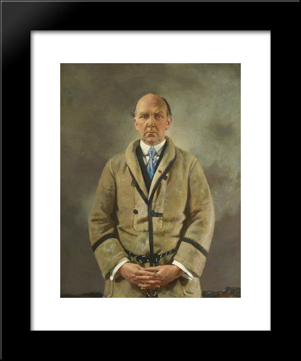 Leonard A. Scott Stokes, Priba, Rgm 1912 20x24 Black Modern Wood Framed Art Print Poster by Orpen, William